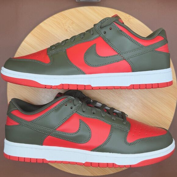 Nike Dunk Low Retro BTTYS Mystic Red/Cargo Khaki Size 11 main image 6